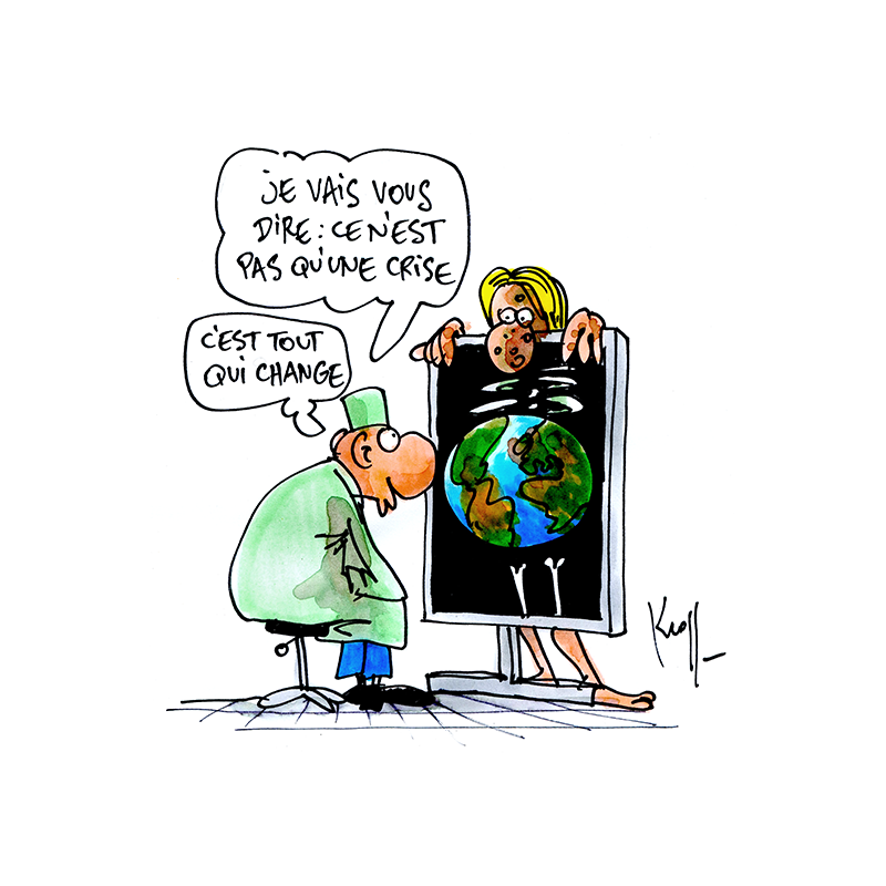 Du monde sur l’iceberg
