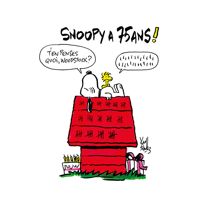 Snoopy a 75 ans