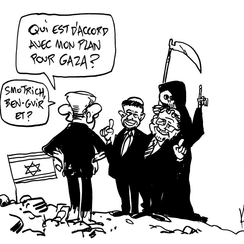 Dessin du 09/08/2025 - (Le Soir)