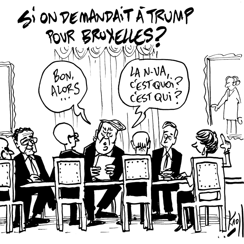 Dessin du 20/08/2025 - (Le Soir)