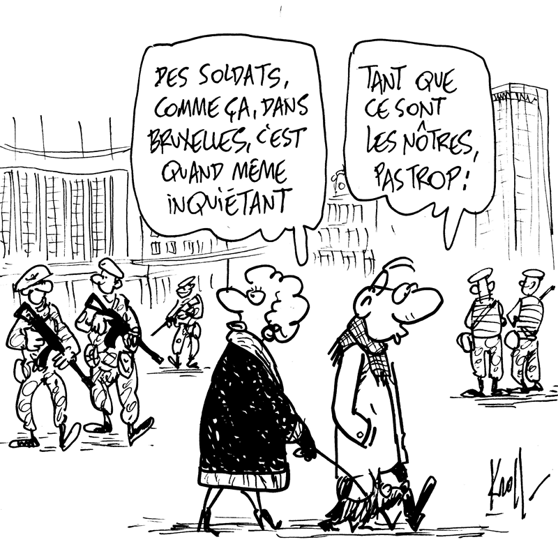 Dessin du 03/04/2026 - (Le Soir)