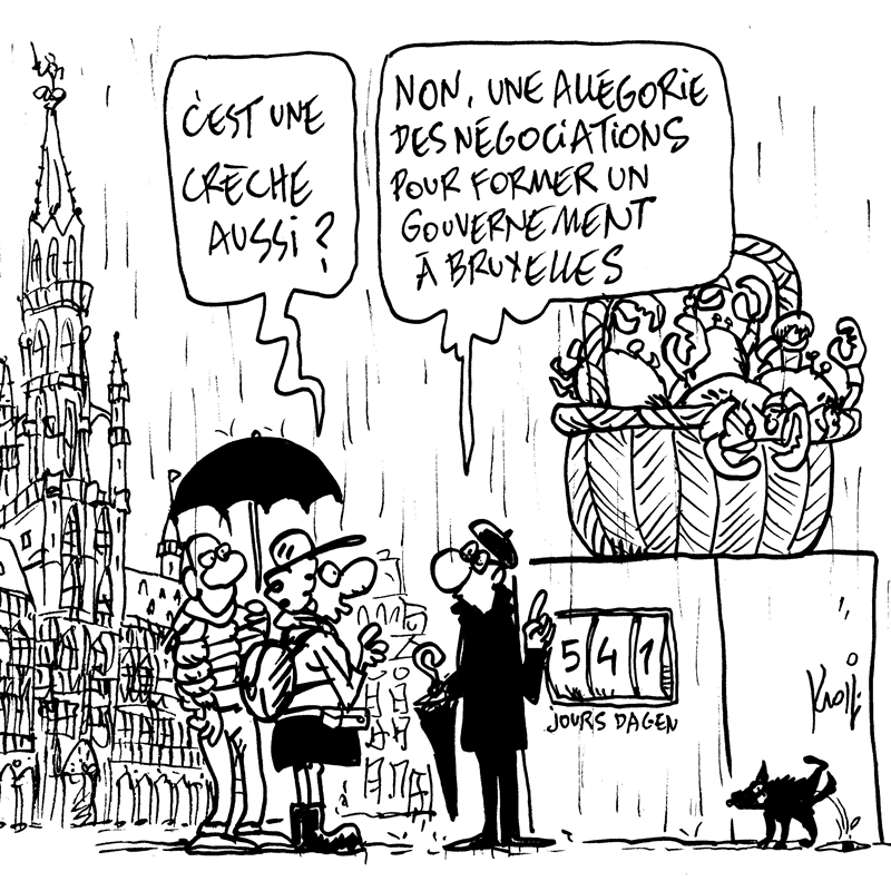 Dessin du 02/12/2025 - (Le Soir)