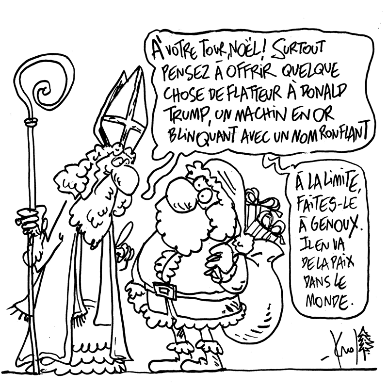 Dessin du 08/12/2025 - (Le Soir)