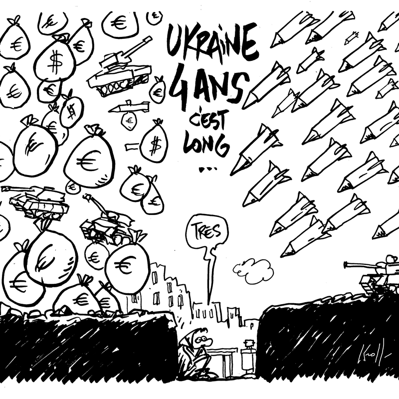 Dessin du 24/02/2026 - (Le Soir)