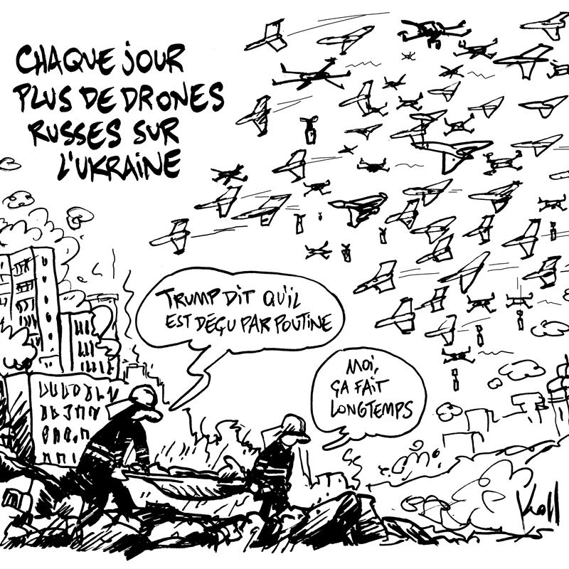 Dessin du 12/07/2025 - (Le Soir)