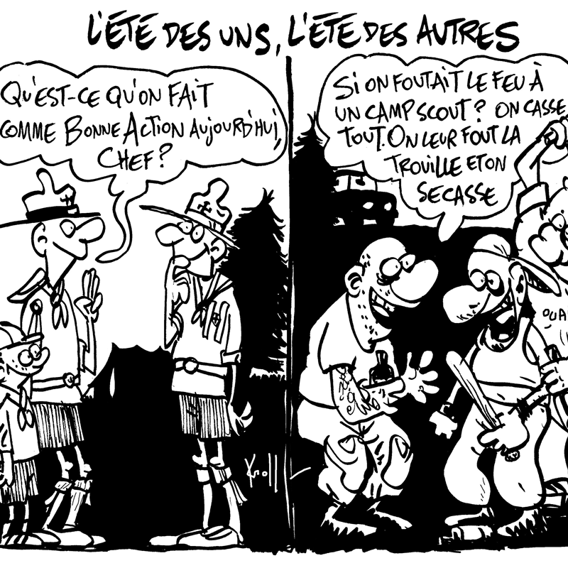 Dessin du 24/07/2025 - (Le Soir)