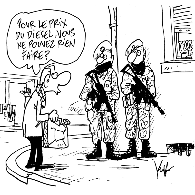 Dessin du 24/03/2026 - (Le Soir)