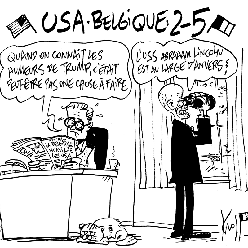 Dessin du 30/03/2026 - (Le Soir)