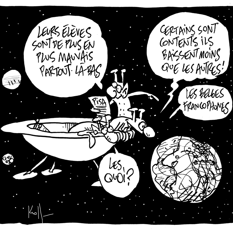 Dessin du 09/09/2026 - (Le Soir)