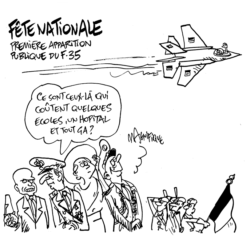 Dessin du 20/07/2026 - (Le Soir)