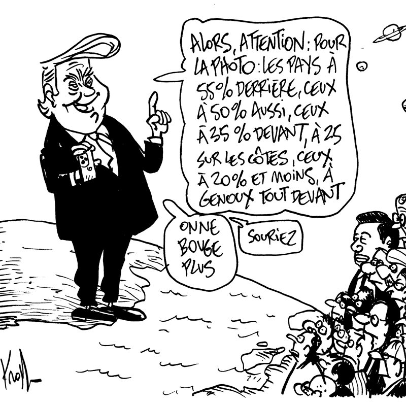 Dessin du 08/08/2025 - (Le Soir)