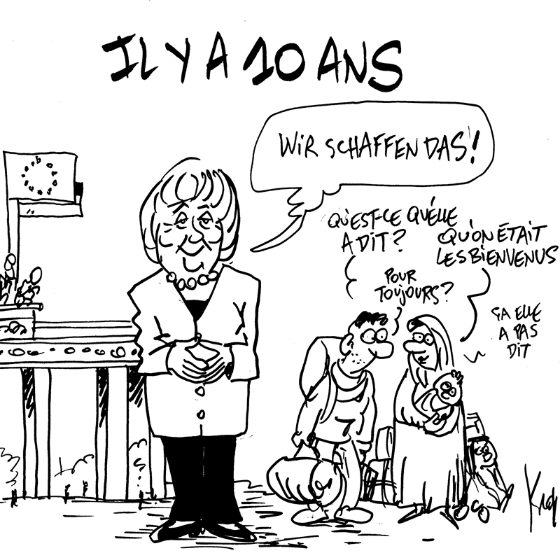 Dessin du 30/08/2025 - (Le Soir)