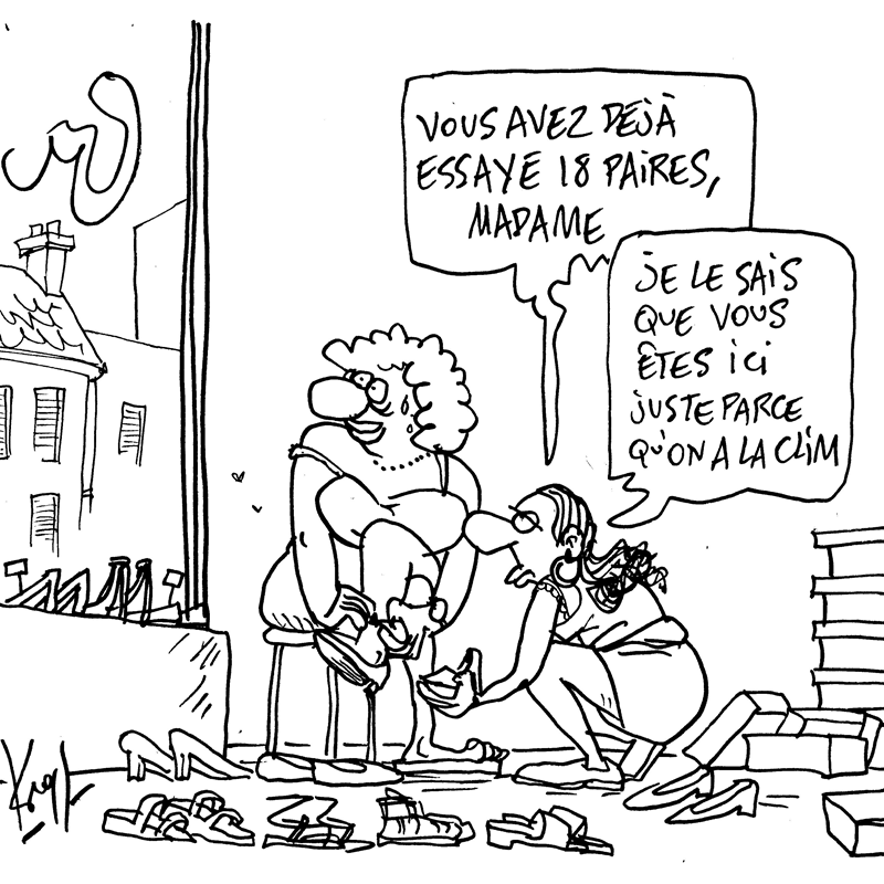 Dessin du 02/07/2025 - (Le Soir)