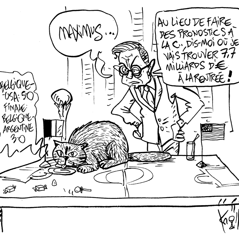 Dessin du 07/07/2026 - (Le Soir)