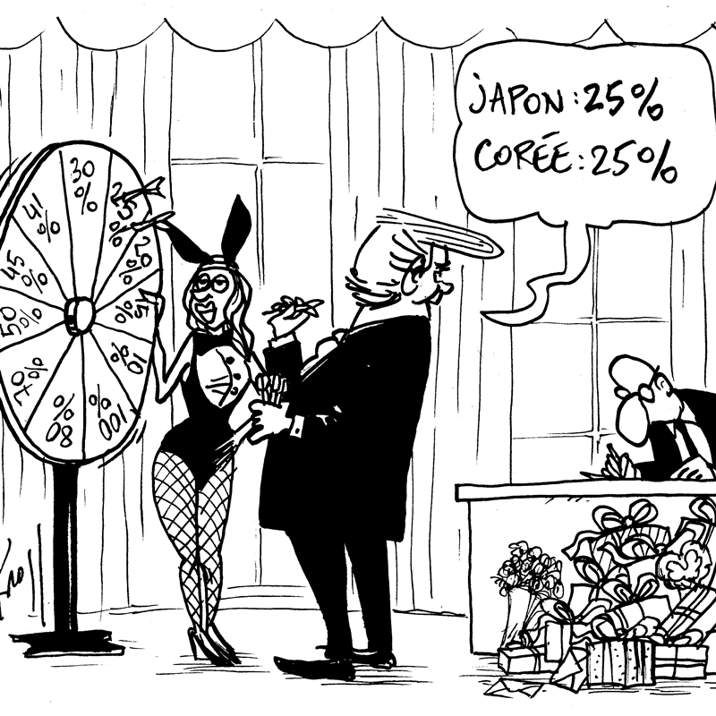 Dessin du 08/07/2025 - (Le Soir)
