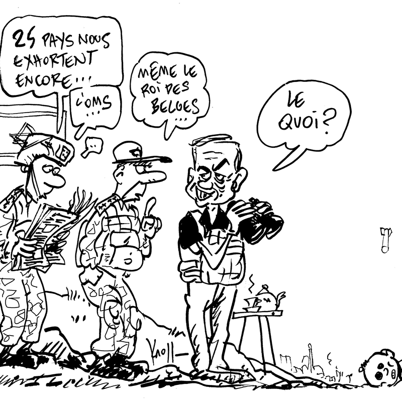 Dessin du 23/07/2025 - (Le Soir)