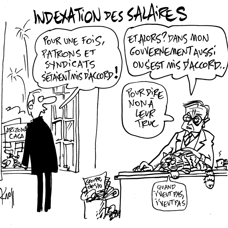 Dessin du 12/05/2026 - (Le Soir)