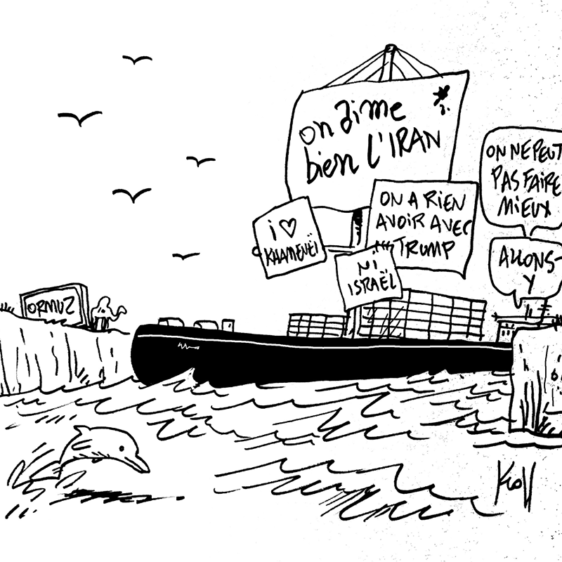 Dessin du 26/03/2026 - (Le Soir)