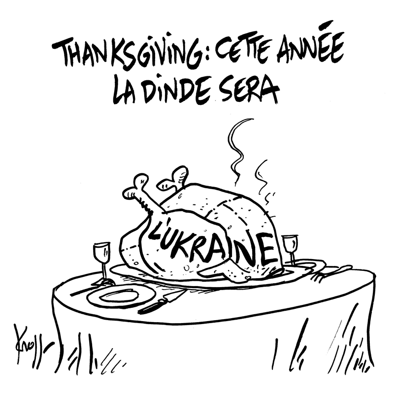 Dessin du 24/11/2025 - (Le Soir)