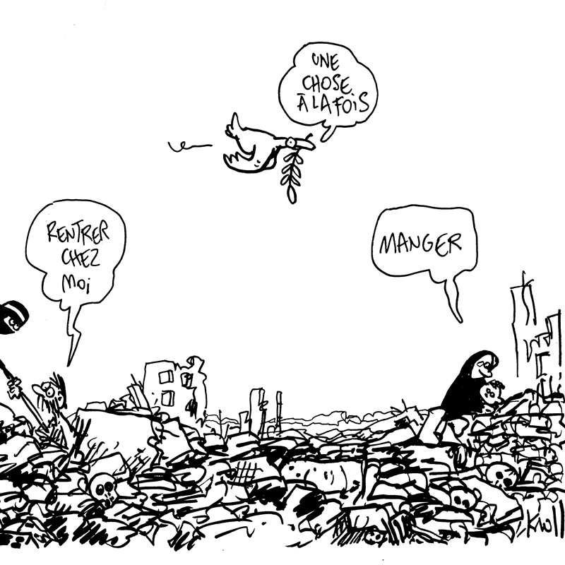 Dessin du 10/10/2025 - (Le Soir)