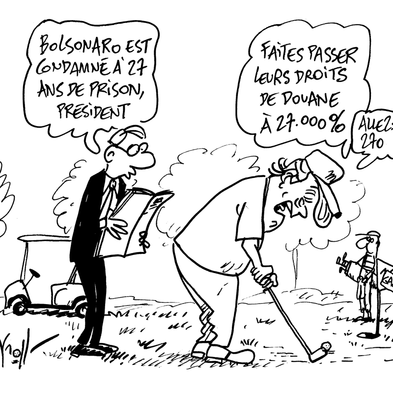Dessin du 13/09/2025 - (Le Soir)