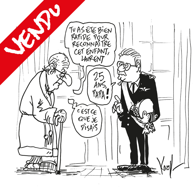 Dessin du 10/09/2025 - (Le Soir)
