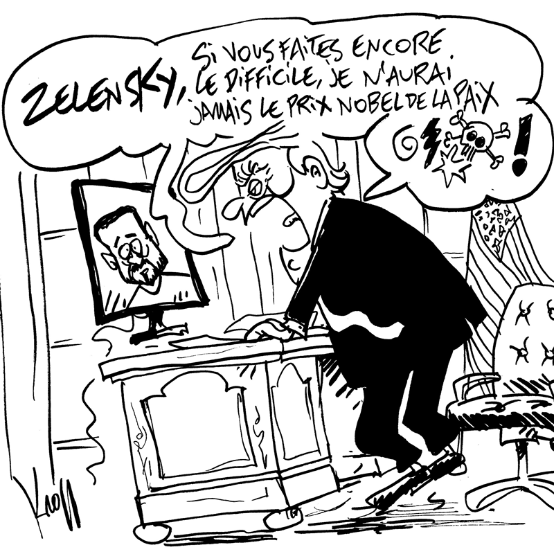 Dessin du 11/08/2025 - (Le Soir)