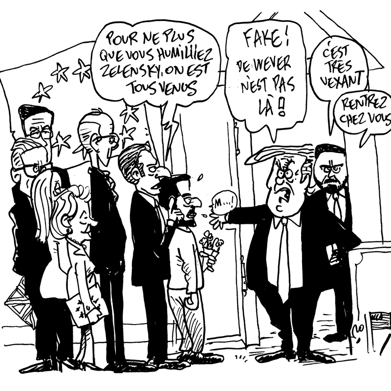 Dessin du 18/08/2025 - (Le Soir)