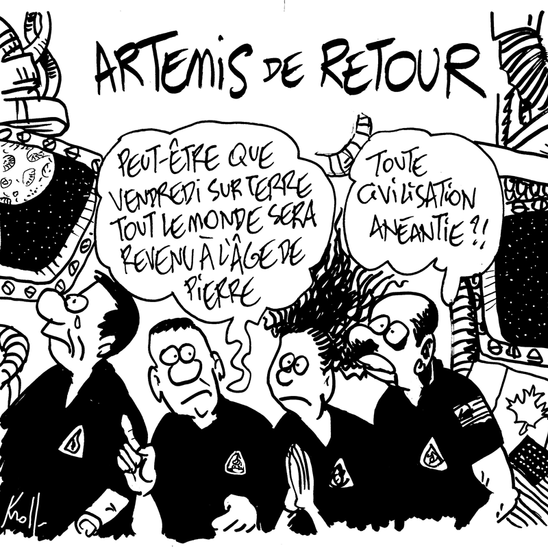 Dessin du 08/04/2026 - (Le Soir)