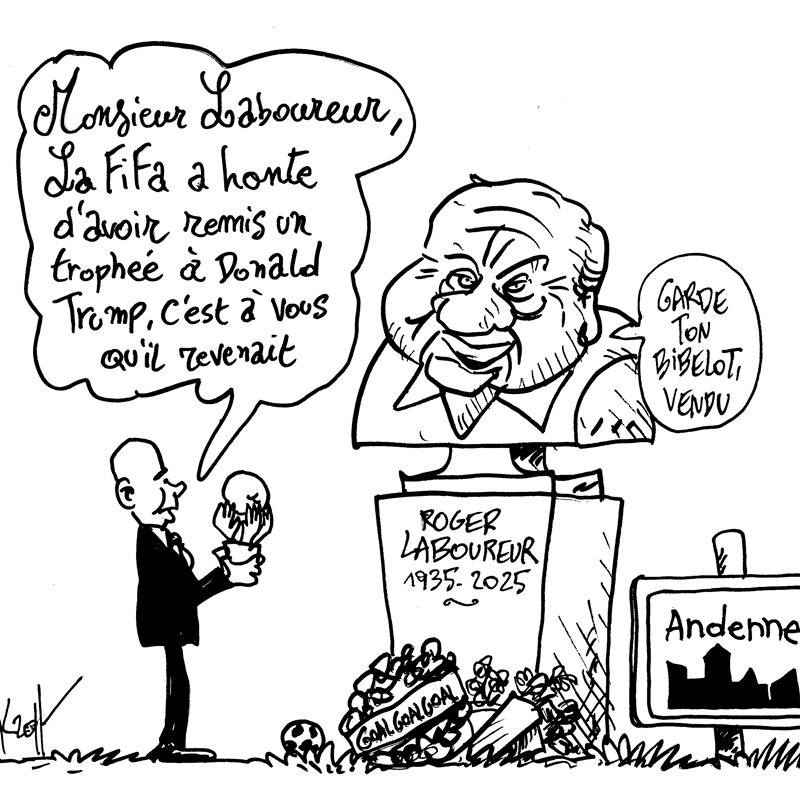 Dessin du 15/12/2025 - (Le Soir)