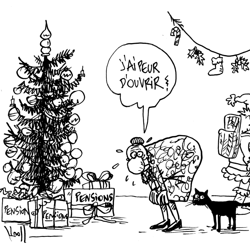 Dessin du 23/12/2025 - (Le Soir)