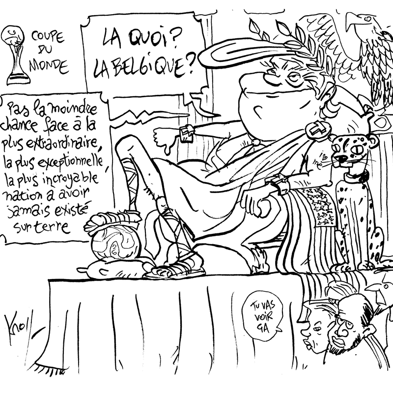 Dessin du 06/07/2026 - (Le Soir)