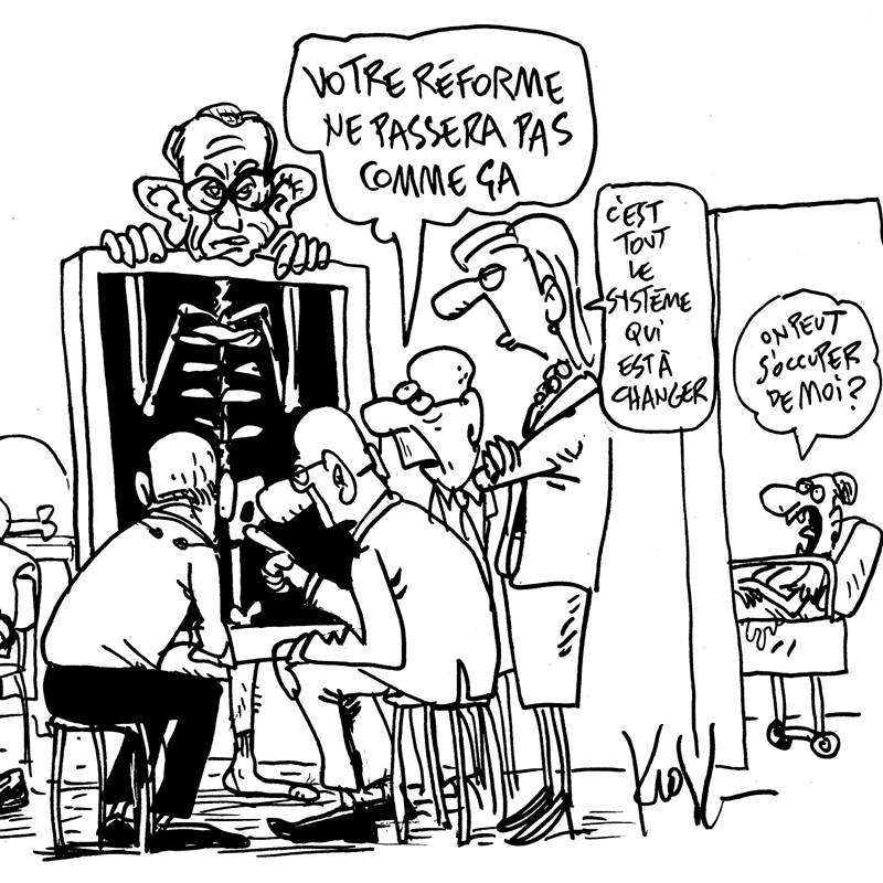 Dessin du 07/07/2025 - (Le Soir)