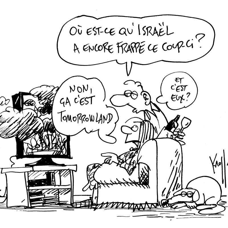 Dessin du 17/07/2025 - (Le Soir)