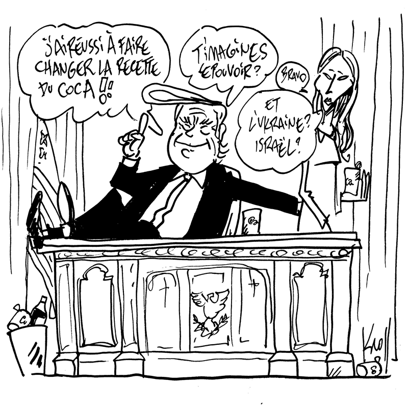 Dessin du 18/07/2025 - (Le Soir)