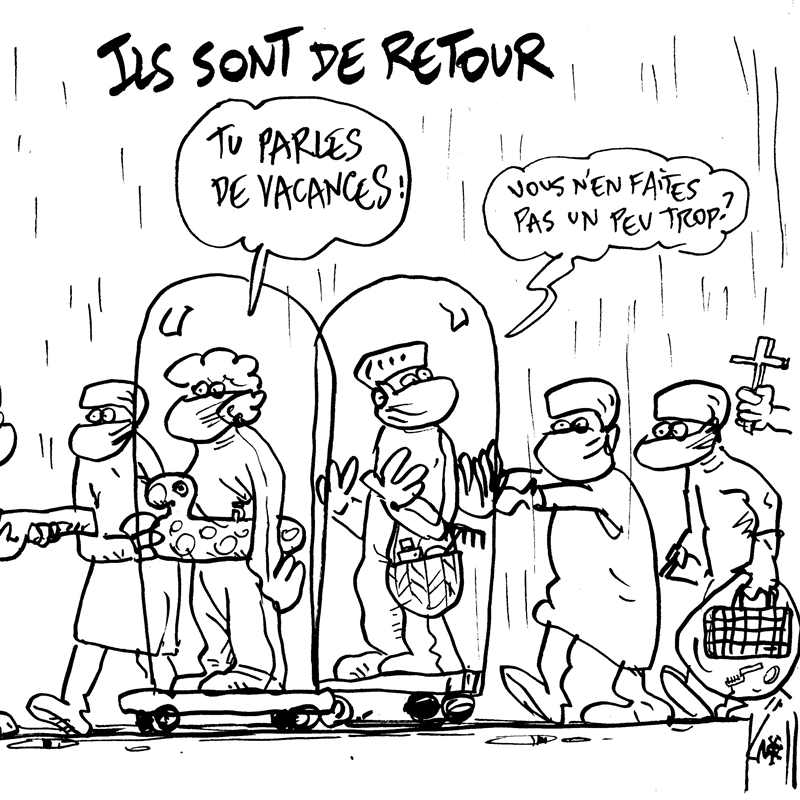 Dessin du 11/05/2026 - (Le Soir)