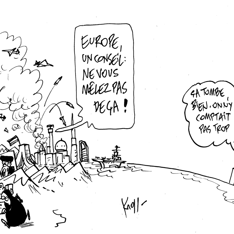 Dessin du 04/03/2026 - (Le Soir)