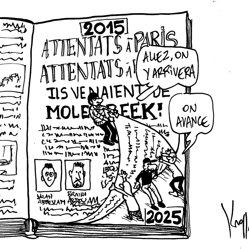 Dessin du 13/11/2025 - (Le Soir)
