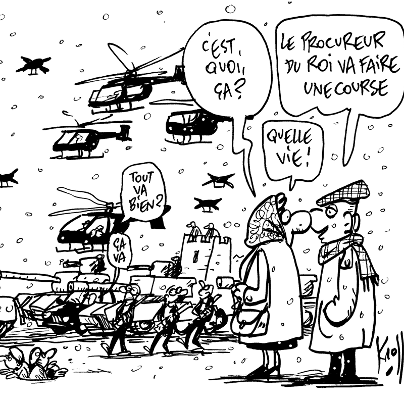 Dessin du 19/11/2025 - (Le Soir)