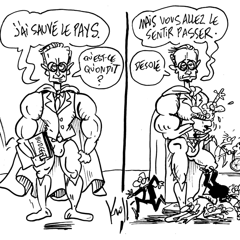 Dessin du 25/11/2025 - (Le Soir)