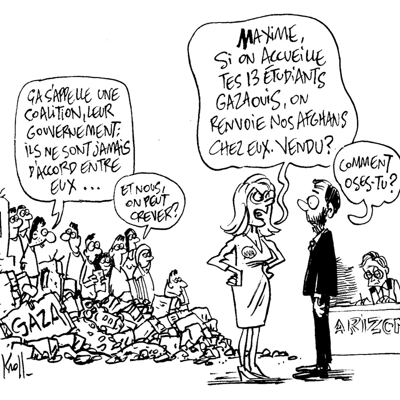 Dessin du 12/09/2026 - (Le Soir)
